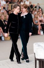 KRISTE STEWART at Chanel Fashion Show in Paris 07/07/2015