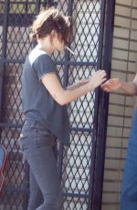 KRISTEN STEWART and CHLOE SEVIGNY Out and About in Los Angeles 07/26/2015