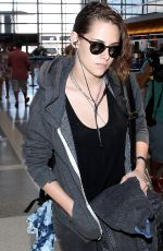 KRISTEN STEWART Arrives at Charles de Gaulle Airport in Paris 07/20/2015