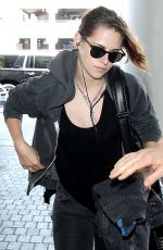 KRISTEN STEWART Arrives at Charles de Gaulle Airport in Paris 07/20/2015