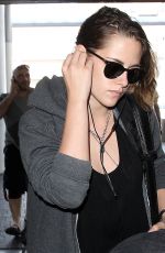 KRISTEN STEWART Arrives at Charles de Gaulle Airport in Paris 07/20/2015