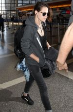 KRISTEN STEWART Arrives at Charles de Gaulle Airport in Paris 07/20/2015
