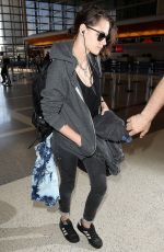 KRISTEN STEWART Arrives at Charles de Gaulle Airport in Paris 07/20/2015