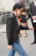 KRISTEN STEWART Arrives at Le Grand Palais in Paris 07/07/2015