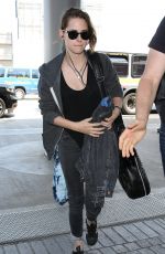 KRISTEN STEWART Arrives at Los Angeles International Airport 07/19/2015