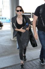 KRISTEN STEWART Arrives at Los Angeles International Airport 07/19/2015