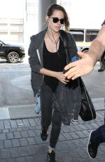 KRISTEN STEWART Arrives at Los Angeles International Airport 07/19/2015