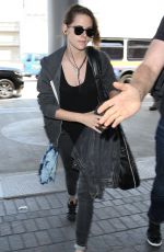 KRISTEN STEWART Arrives at Los Angeles International Airport 07/19/2015