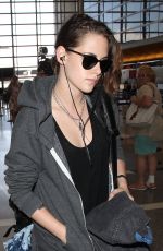 KRISTEN STEWART Arrives at Los Angeles International Airport 07/19/2015