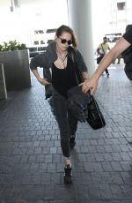 KRISTEN STEWART Arrives at Los Angeles International Airport 07/19/2015