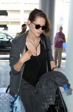 KRISTEN STEWART Arrives at Los Angeles International Airport 07/19/2015