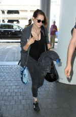 KRISTEN STEWART Arrives at Los Angeles International Airport 07/19/2015