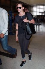KRISTEN STEWART at Los Angeles International Airport 07/03/2015
