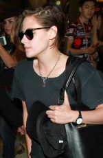 KRISTEN STEWART at Los Angeles International Airport 07/03/2015