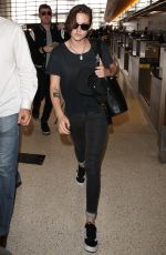 KRISTEN STEWART at Los Angeles International Airport 07/03/2015