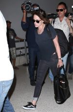 KRISTEN STEWART at Los Angeles International Airport 07/03/2015
