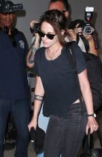 KRISTEN STEWART at Los Angeles International Airport 07/03/2015
