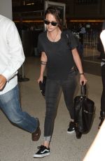KRISTEN STEWART at Los Angeles International Airport 07/03/2015