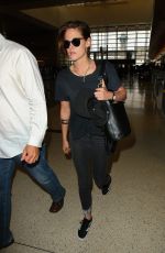 KRISTEN STEWART at Los Angeles International Airport 07/03/2015