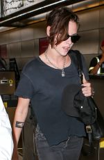 KRISTEN STEWART at Los Angeles International Airport 07/03/2015