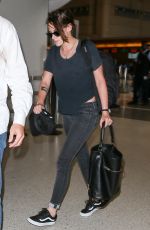 KRISTEN STEWART at Los Angeles International Airport 07/03/2015