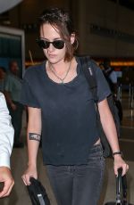 KRISTEN STEWART at Los Angeles International Airport 07/03/2015