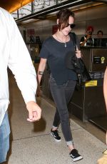 KRISTEN STEWART at Los Angeles International Airport 07/03/2015