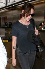 KRISTEN STEWART at Los Angeles International Airport 07/03/2015