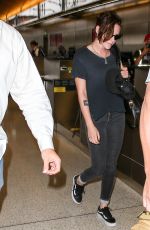 KRISTEN STEWART at Los Angeles International Airport 07/03/2015