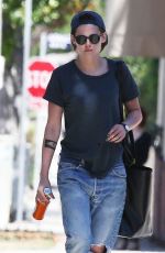 KRISTEN STEWART in Jenas Out and About in Los Angeles 07/02/2015