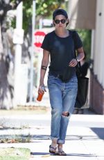 KRISTEN STEWART in Jenas Out and About in Los Angeles 07/02/2015