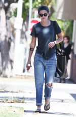 KRISTEN STEWART in Jenas Out and About in Los Angeles 07/02/2015