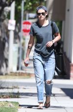 KRISTEN STEWART in Jenas Out and About in Los Angeles 07/02/2015