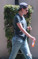 KRISTEN STEWART in Jenas Out and About in Los Angeles 07/02/2015