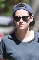 KRISTEN STEWART in Jenas Out and About in Los Angeles 07/02/2015