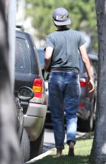 KRISTEN STEWART in Jenas Out and About in Los Angeles 07/02/2015