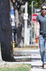 KRISTEN STEWART in Jenas Out and About in Los Angeles 07/02/2015
