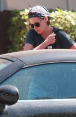 KRISTEN STEWART in Jenas Out and About in Los Angeles 07/02/2015