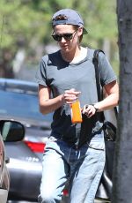 KRISTEN STEWART in Jenas Out and About in Los Angeles 07/02/2015