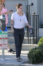 KRISTEN STEWART Out and About in Los Angeles 07/29/2015