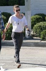 KRISTEN STEWART Out and About in Los Angeles 07/29/2015