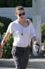 KRISTEN STEWART Out and About in Los Angeles 07/29/2015