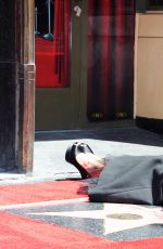 KRISTIN CHENOWETH Honored with a Star on the Hollywood Walk of Fame in Los Angeles