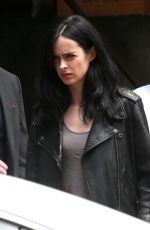 KRTSTEN RITTER on the Set of A.K.A. Jessica Jones in New York 07/07/2015
