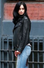 KRTSTEN RITTER on the Set of A.K.A. Jessica Jones in New York 07/07/2015