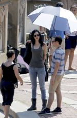 KRYSTEN RITTER on the Set of A.K.A. Jessica Jones in New York 07/20/2015