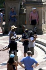 KRYSTEN RITTER on the Set of A.K.A. Jessica Jones in New York 07/20/2015