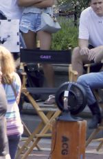 KRYSTEN RITTER on the Set of A.K.A. Jessica Jones in New York 07/20/2015