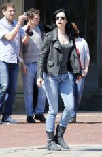 KRYSTEN RITTER on the Set of A.K.A. Jessica Jones in New York 07/20/2015