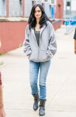 KRYSTER RITTER on the Set of A.K.A. Jessica Jones in New York 07/15/2015